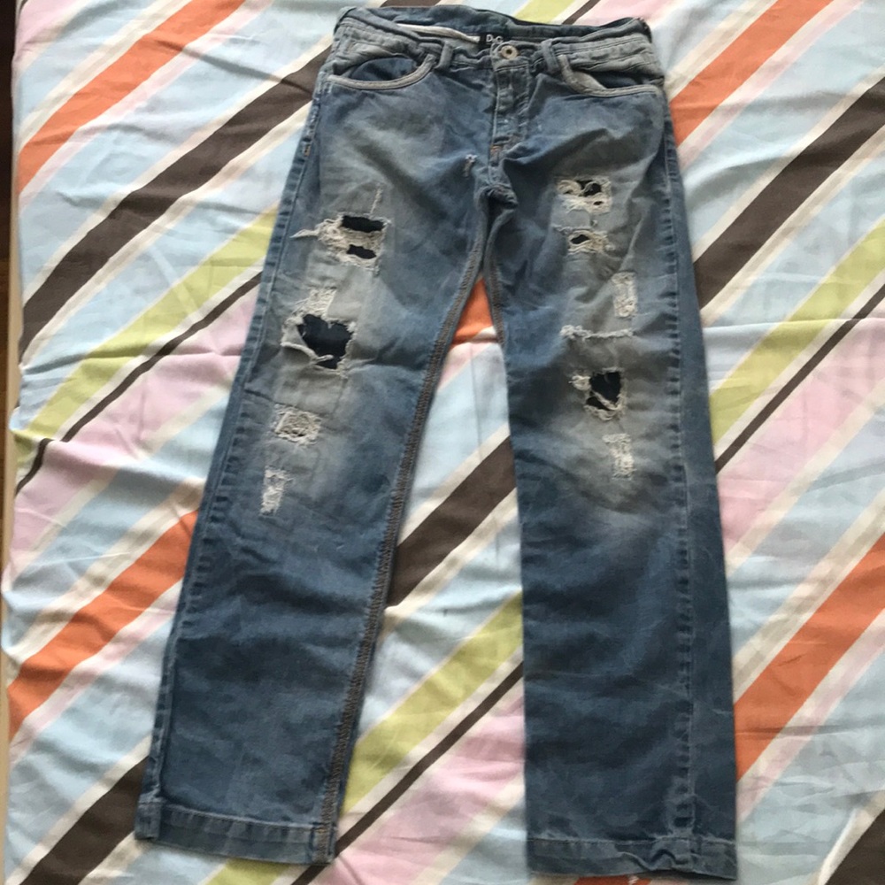 Dolce & Gabbana distressed pants